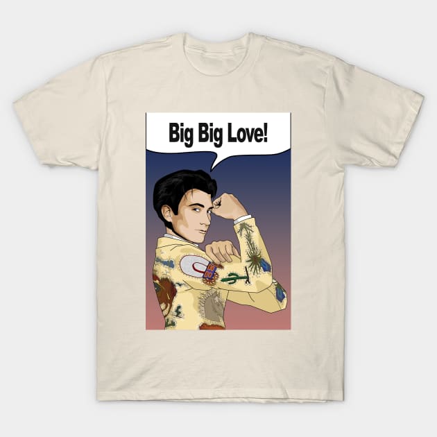 Bib big love T-Shirt by Boogiebus